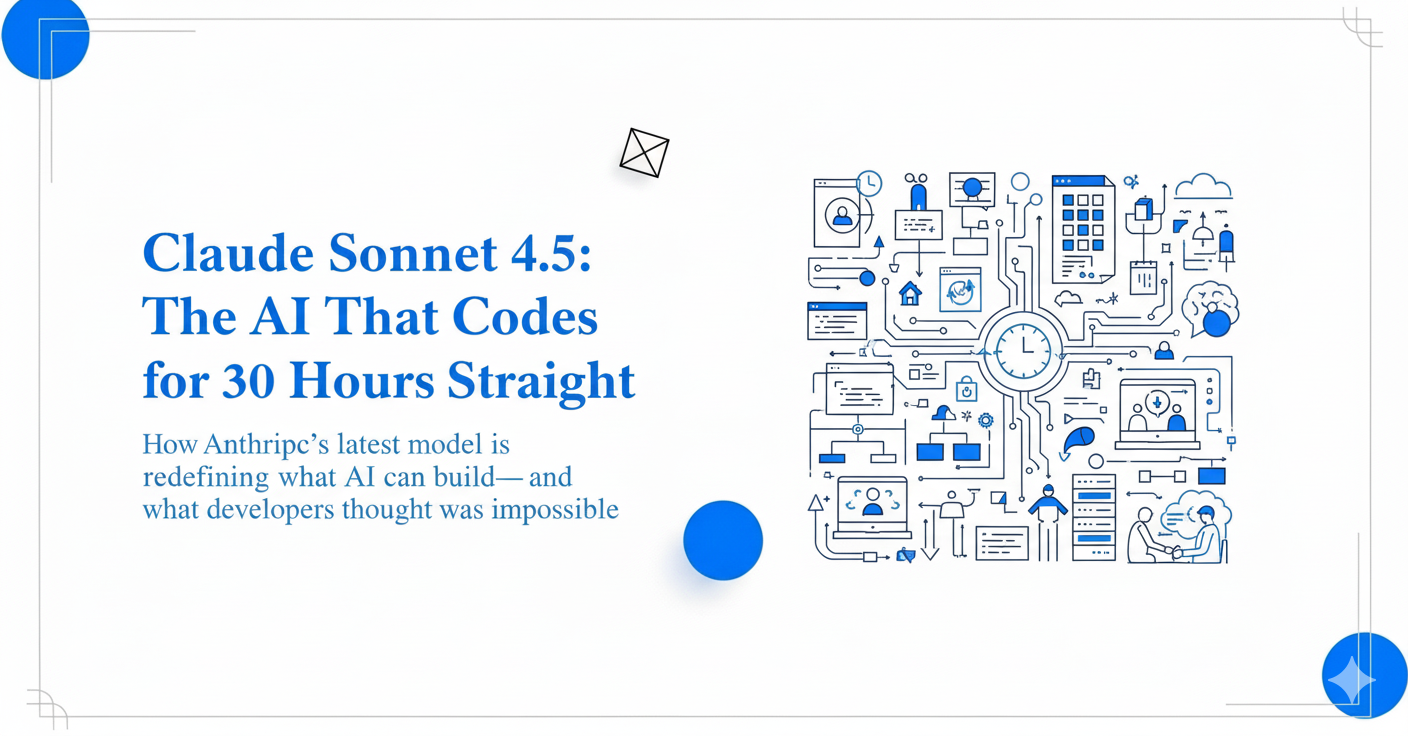 Claude Sonnet 4.5: The AI That Codes for 30 Hours Straight